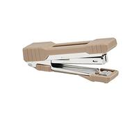 agrafeuse Agrafeuse sans effort avec 1000 agrafes standard Petites agrafeuses 20 Capacité de la feuille contient 50 agrafes Machine d' agrafeuse portable Fournitures d'étude/bureau (Color : Beige)