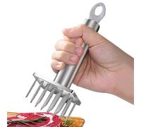 Agrafeuse attendrisseur de viande, attendrisseur de viande | Fouet à viande avec aiguille en acier inoxydable | Outil d'adoucisseur d'agrafage de viande, outils robustes pour viande et volaille