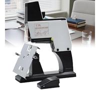 Agrafeuse automatique électrique à selle - Relieuse à 9 vitesses, double tête, écran tactile et mode pédale pour agrafes 23/6, 23/8, 24/6, 24/8