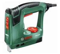 Agrafeuse - BOSCH - PTK 14 EDT - Vert - Réglage électronique - Poignée Softgrip