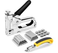 Agrafeuse Cloueuse - BIGILANTUH - Modèle Bricolage - 3000 Agrafes - Métal - Mixte