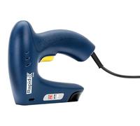 Agrafeuse-Cloueuse Électrique Rapid E100 | Agrafeuse de Tapissierie 2-en-1 pour Projets de Bricolage | Conception Légère, Ergonomique, Pour Agrafes de n°53/6-14mm et Clous n°8 de 15mm - (5001699)