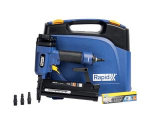 Agrafeuse-Cloueuse pneumatique professionnelle PBS151 pour agrafes 90/20-40 mm - 8/15-50 mm - Coffret - RAPID-ISABERG - 5000103