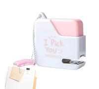 Agrafeuse compacte - Outil d'empilage léger, accessoire de mini bureau | Kit de papeterie portable mignon, petit lien durable pour les projets de classe pour l'organisation de fournitures d'étude de