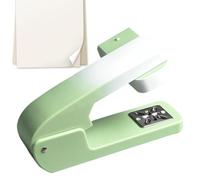Agrafeuse de bureau à 360 ° - Fermeture réglable - Machine d'empilage multi-angles avec fonction rotative, accessoires lourds pour la soumission, les salles de classe et les postes de travail avec