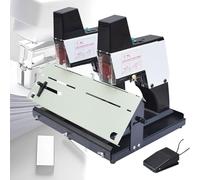 Agrafeuse de bureau électrique, protection contre les bourrages, relieuse robuste pour bureau, école et publication