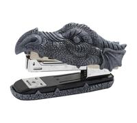 Agrafeuse de Bureau Forme Animal, en Résine et Acier Inoxydable | Décor de Bureau Léger, pour Papier et Rapports, Usage Étude ou Voyage, Style Chic Créatif
