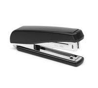 Agrafeuse de Bureau pour agrafes 24/6 et 26/6, Capacité 30 feuilles, Mécanisme 100% métal - Noir