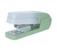 Agrafeuse de Bureau Rotative Manuelle Verte en Plastique, 20 Feuilles | Bras Pivotant 360°, Prise Ergonomique, Compatible 24/6 et 26/6, pour Dossiers et Cahiers