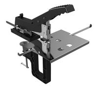 Agrafeuse de point de selle avec pince, capacité de 60 feuilles, levier de réglage de la profondeur, agrafeuse manuelle de bureau pour bureau et maison