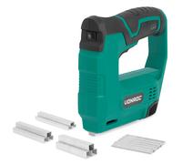 Agrafeuse électrique 4V sans fil | 900 agrafes et 300 clous incl.