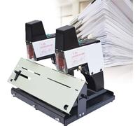Agrafeuse électrique à Cheval - Relieuse Automatique de Bureau à 9 Vitesses avec pédale, Profondeur de Couture réglable jusqu'à 100 mm pour magasins de graphisme Double