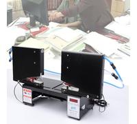 Agrafeuse électrique à selle, agrafeuse pneumatique pour reliure automatique, 100 mm avec fente de clou pop-up et compteur de rendement, idéale pour imprimer des maisons et des bureaux