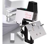 Agrafeuse électrique avec 9 niveaux de réglage de l'épaisseur - Classeur de bureau rapide automatique jusqu'à 40 feuilles, idéal pour le bureau, la maison et l'usine