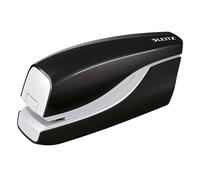 Agrafeuse électrique - LEITZ - Modèle compact - Capacité 10 feuilles - Alimenté par piles - Antidérapante