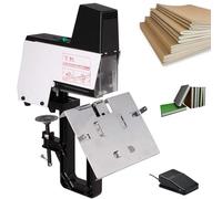 Agrafeuse électrique, machine de reliure à double usage robuste avec pédale pour bureau, écoles et éditions - Classeur à plat et à selle automatique rapide