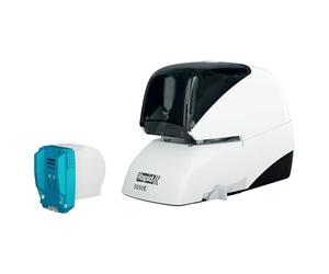 Agrafeuse électrique Sans Contact Rapid 5050E - Capacité de 50 feuilles, Technologie de cassette brevetée, Comprend 5000 agrafes, 20993212