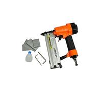 vidaXL Agrafeuse Pneumatique 2-en-1 Bricolage Agrafe Clous Cloueuse Cloueur
