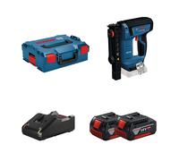 Agrafeuse GTH 18V-14 + 2 batteries GBA 18V 4 Ah + 1 Chargeur GAL 18V-40 BOSCH