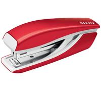 Agrafeuse Leitz 55281026 rouge/blanc capacité d'agrafage: 10 feuilles (80 g/m²)