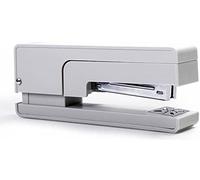 Agrafeuse manuelle for la maison, rotative à 360 degrés, agrafeuse de bureau avec agrafes et burin pointu for le l'école(C-gray)