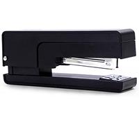 Agrafeuse manuelle for la maison, rotative à 360 degrés, agrafeuse de bureau avec agrafes et burin pointu for le l'école(A-black)