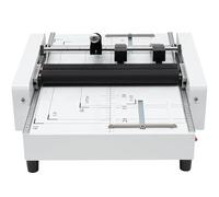 Agrafeuse manuelle multifonctionnelle pour livrets, 110 V, capacité de 14 feuilles (80 g), 5 positions d'agrafage, reliure double action, pliage pour livre et papier. 4nails