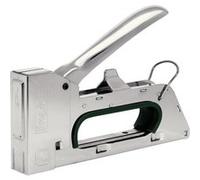 Agrafeuse manuelle PRO R14 - RAPID - 20511450 chrome/argent avec insert de poignée vert foncé