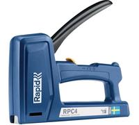 RAPID RPC4 - Agrafeuse/Cloueuse 4-en-1 pour Bois/Textile/Plastique/Bois/Tapissierie, 50% Plus Facile à Utiliser, pour Agrafes, Clous & Pointes, Fabriquée en Suède (5001631)