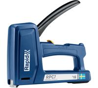 RAPID RPC7 - Agrafeuse Murale 7-en-1 pour Bois/Textile/Plastique, Bois/Tapissier, 50% Plus Facile à Utiliser, pour Agrafes, Clous & Pointes, Fabriquée en Suède (5001632)