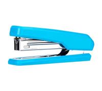 Agrafeuse Mini agrafeuse colorée en métal, à la mode sans effort, avec papeterie compacte et Portable, fournitures de bureau(BLUE)