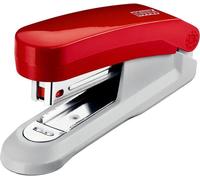 Agrafeuse Novus E 15, 15 feuilles, rouge-gris