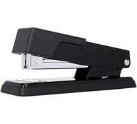 Agrafeuse, Office Stapler Metal Simple for Binding 25 Pages Desk Staplers(Black,Small)