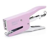 Agrafeuse - Pince agrafeuse - Jusqu'à 45 feuilles - Métal - Rose pastel - Rapesco