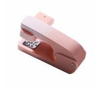 Agrafeuse pivotante à bras oscillant, rotation à 360 degrés pour la maison, l'école, le bureau (rose dégradé)