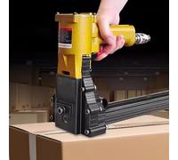 Agrafeuse pneumatique automatique pour emballage industriel avec fermeture rapide