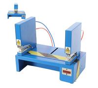 Agrafeuse pneumatique intelligente robuste, agrafeuse pneumatique à double tête 40 W avec espacement réglable de 2,5 à 30 cm, machine de reliure automatique à induction(2)