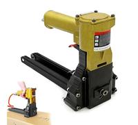 Agrafeuse pneumatique portative pour cartons, cloueuse à air comprimé avec profondeur et tension de clouage réglables, outil de fermeture de cartons robuste, machine de fermeture(15-18mm)