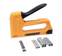 Agrafeuse pneumatique professionnelle pour tapisse Agrafeuse Légère For Le Travail Du Bois, Kit De Pistolet À Clous Manuel Avec 1600 Agrafes