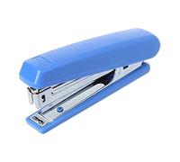 Agrafeuse Portable Metal Manual Astapeler Desktop School Office Supplies pour Une Utilisation à la Maison et au Bureau(Bleu)