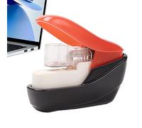Agrafeuse portable sans agrafe, outil d'agrafage compact à main, mini agrafeuse sans agrafe, bureau léger, bureau avec design moderne, document pour l'école à la maison