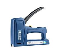 RAPID RPC4 - Agrafeuse/Cloueuse 4-en-1 pour Bois/Textile/Plastique/Bois/Tapissierie, 50% Plus Facile à Utiliser, pour Agrafes, Clous & Pointes, Fabriquée en Suède (5001631)