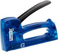 Agrafeuse R53 X-RAY BLEUE pour Agrafes N°53,Agrafeuse Manuelle pour Tissus d'Ameublement,Poignée Ergonomique & Mécanisme 100% Acier,Fabriqué en Suède (20443830)