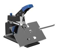 Agrafeuse robuste pour A3/A4 - Agrafeuse manuelle de bureau avec capacité de 60 feuilles pour bureau et maison, relieuse à selle plate