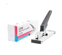 Agrafeuse robuste sans effort, 100 feuilles haute capacité, grande agrafeuse bureau manuelle en alliage, permettant d'économiser du travail pour les employés, 28 x 10 x 7 cm