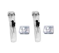 Agrafeuse Sans Agrafes, Comprend 100 Clips Réutilisables, Agrafeuse À Pince Portable, 2 Mini Agrafeuses À Papier, Agrafeuses Sans Pour Bureau, Documents, Bureau, Maison, École