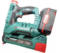 Agrafeuse sans fil 20V Parkside PAT 20-Li A1 avec batterie 4Ah et chargeur 2,4A