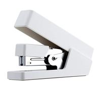 Agrafeuse Stapler Resin Manual Staplers Office School Stationery Supplies pour Une Utilisation à la Maison et au Bureau(blanc)