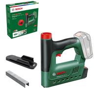 Bosch agrafeuse sans fil UniversalTacker 18V-14 (pour bois durs et tendres ; pour agrafes et clous ; déclenchement par contact ; système 18V ; accessoire de distance ; 1000 agrafes ; sans batterie)