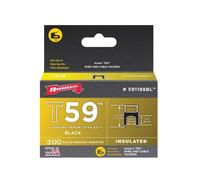 Agrafeuses Isolées Noires Arrow A591188BL T59 6 X 8Mm (Boîte 300) ARR591188BL